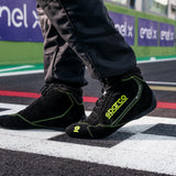 Sko Sparco Slalom Sort/Gul