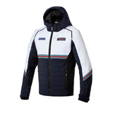 Vinterjakke Sparco Martini Racing Blå/Hvid