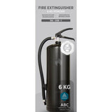 Brandslukker,Design by Housegard, 6 kg pulver PE6HRA, sort