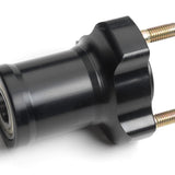 Framnav (17mm) 75mm Black Aluminium