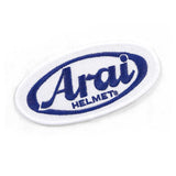 Broderet Stoffmærke Arai 12x6 cm