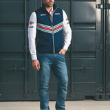 Replica Vest Martini Racing Blå