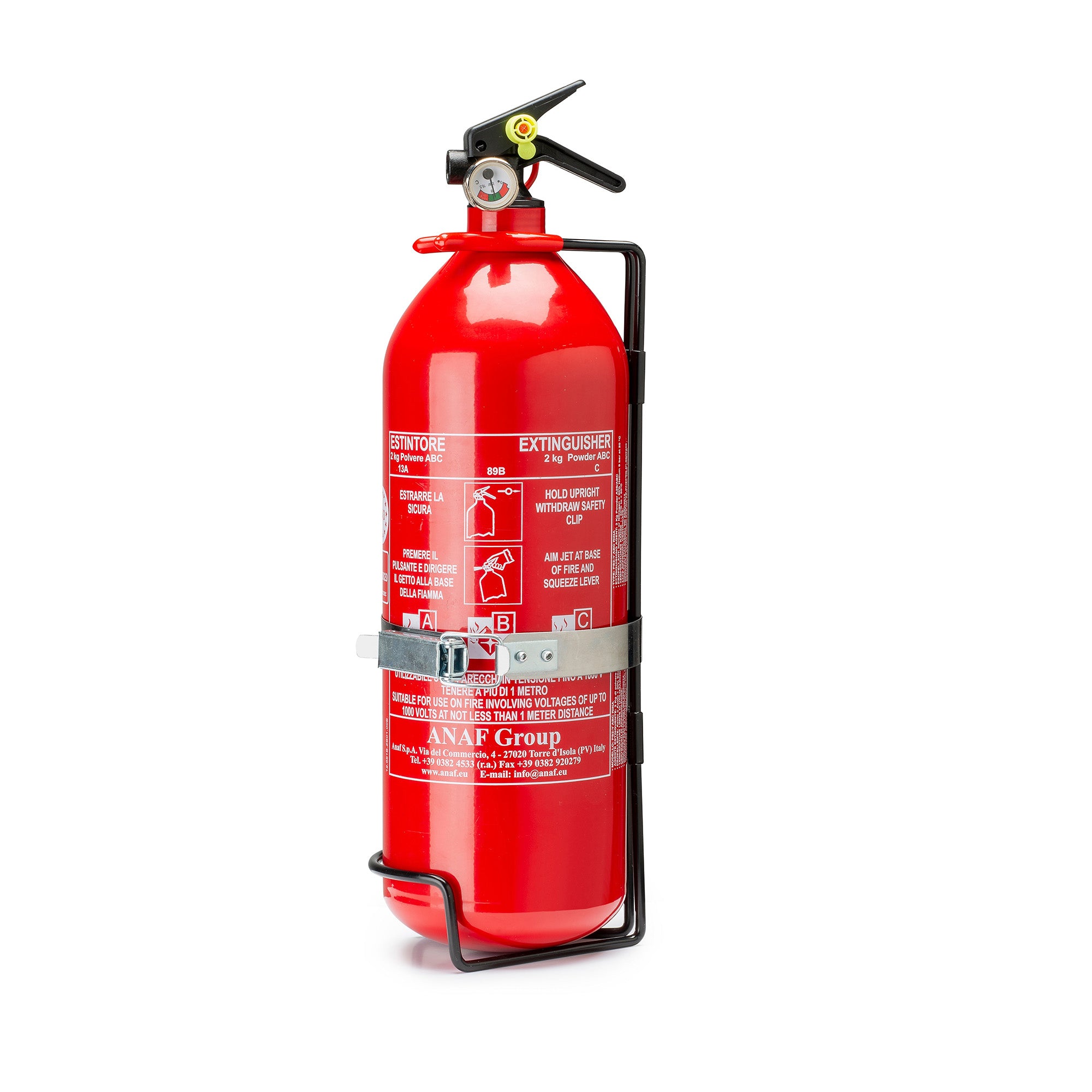 Sparco brandslukker 2 kg pulver