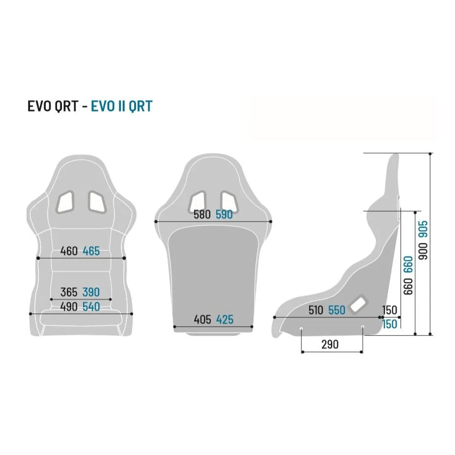 Stol Sparco EVO QRT