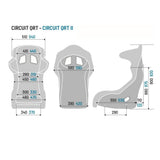 Sæde Sparco CIRCUIT II L QRT