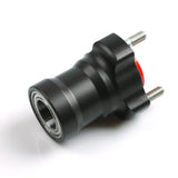 Fornav (25mm) 75mm sort aluminium