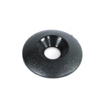 Forsænket nylonbakke 8x30mm sort 10-pak