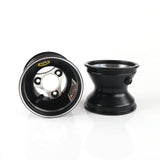 Fælge sæt 2 stk. 110 mm Aluminium Sort AMV