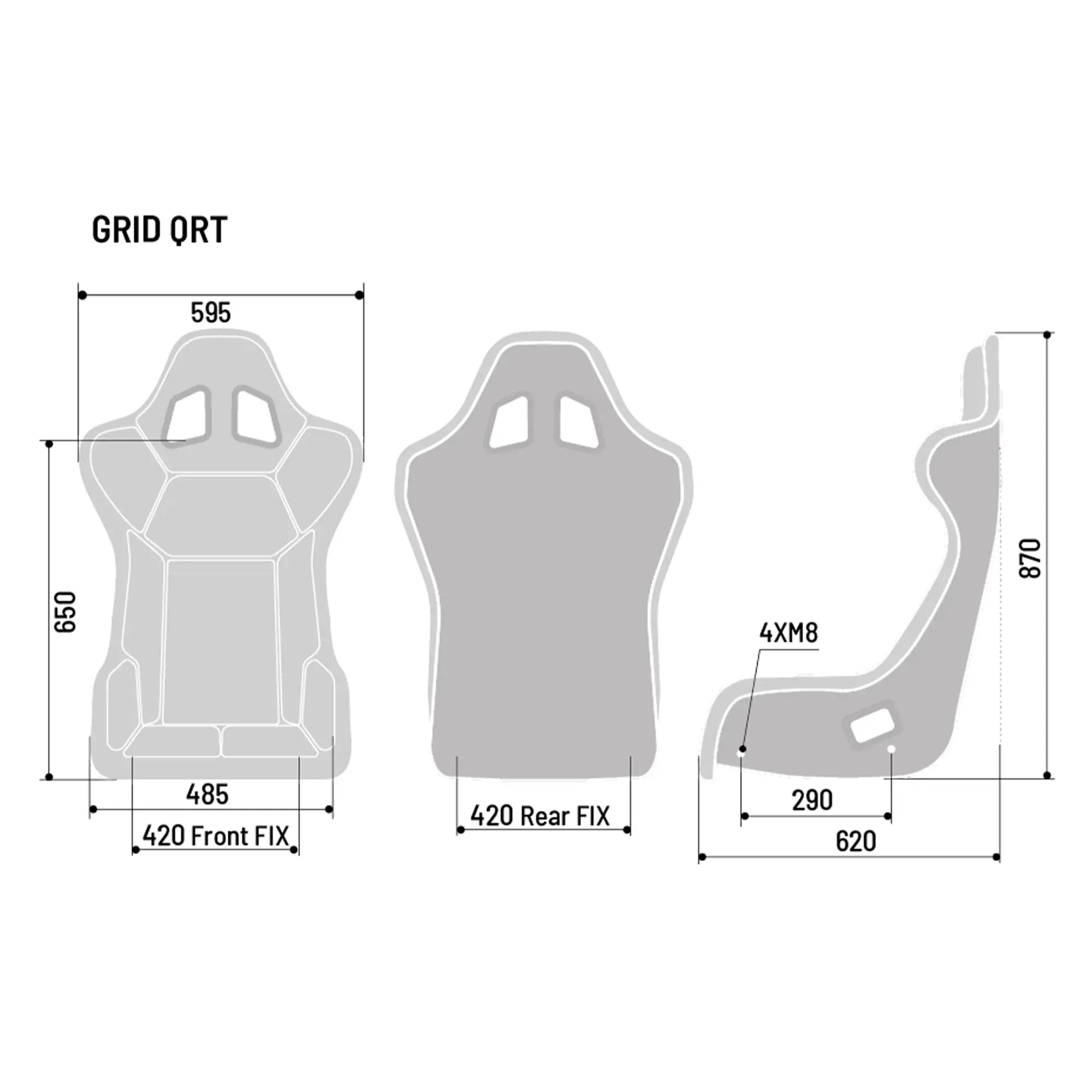 Gamingstol Sparco Grid Q
