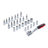 Topnøglesæt, 27 dele