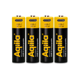 Aqiila Genopladeligt USB-C Lithium-batteri AA 1,5V 4-pak