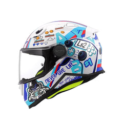 Juniorhjelm LS2 FF812 Kid Next Level Hvid