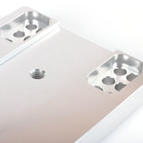 Motorplatta övre,plan, För Justerbart Fäste, Aluminium