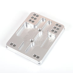 Motorplade til justerbar montering Aluminium