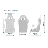 Sæde Sparco Evo XL/III QRT
