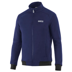 Sweatshirt Full Zip Sparco Blå