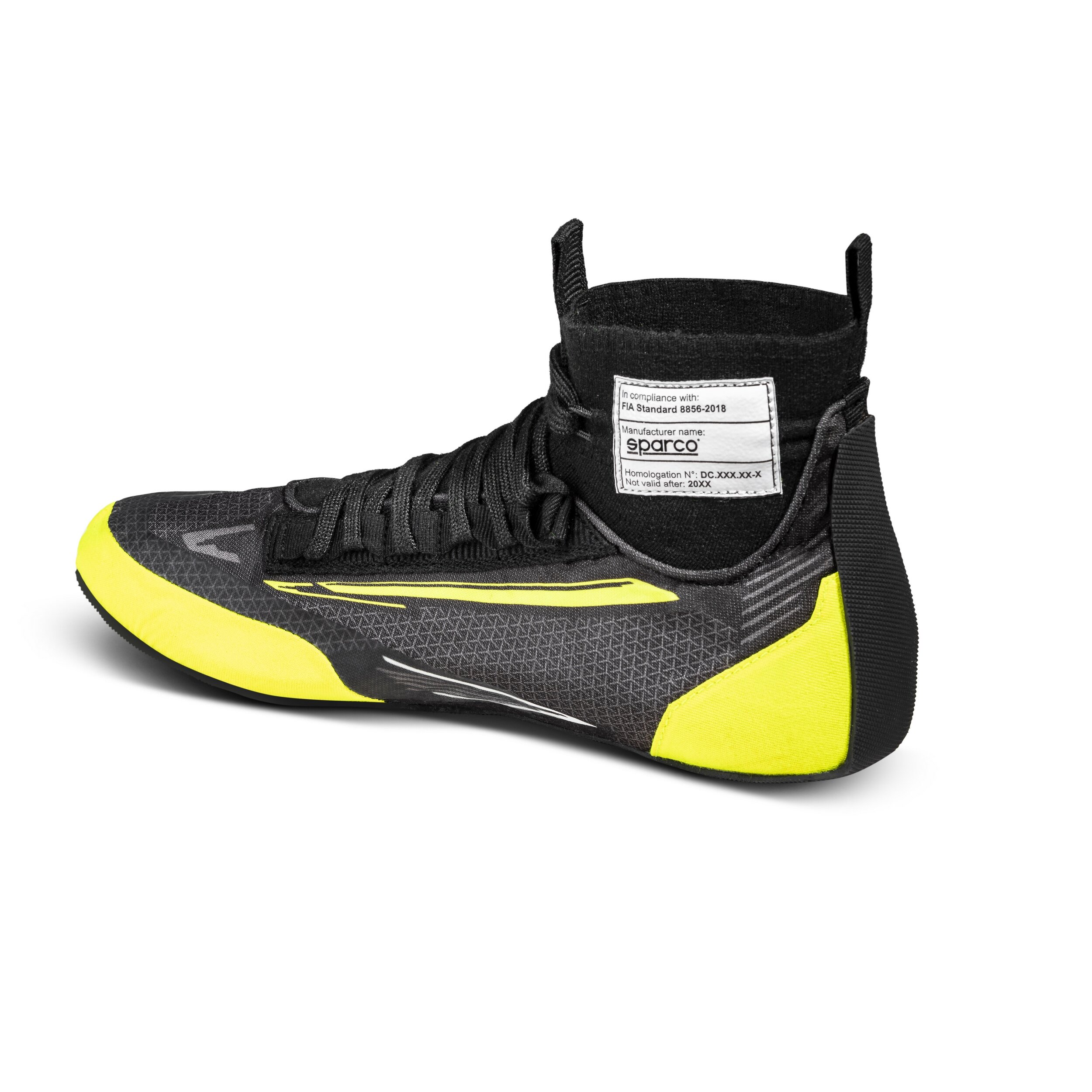 Sko Sparco Superleggera Sort/Gul