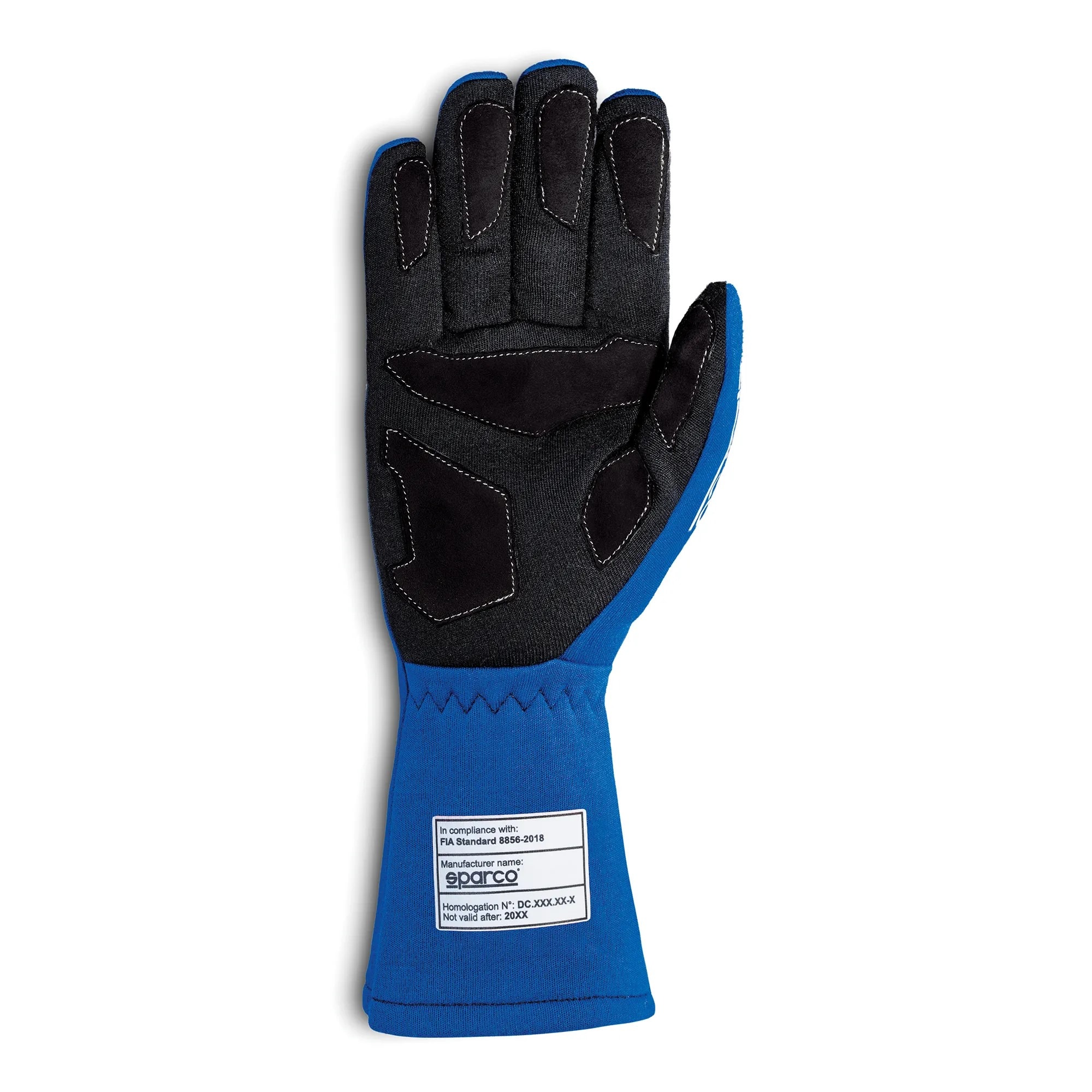 Gloves Sparco Land Blå