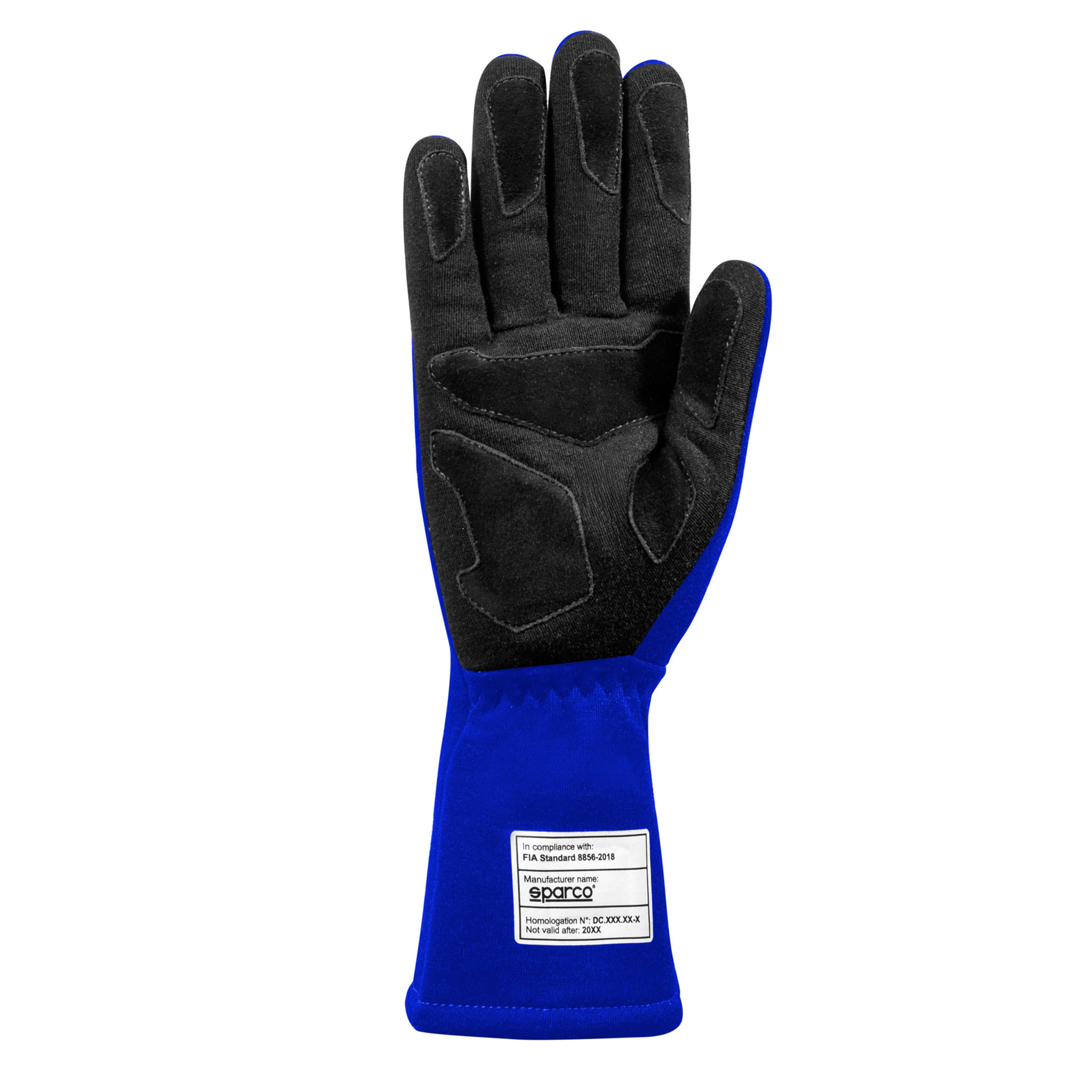 Gloves Sparco Land Blå