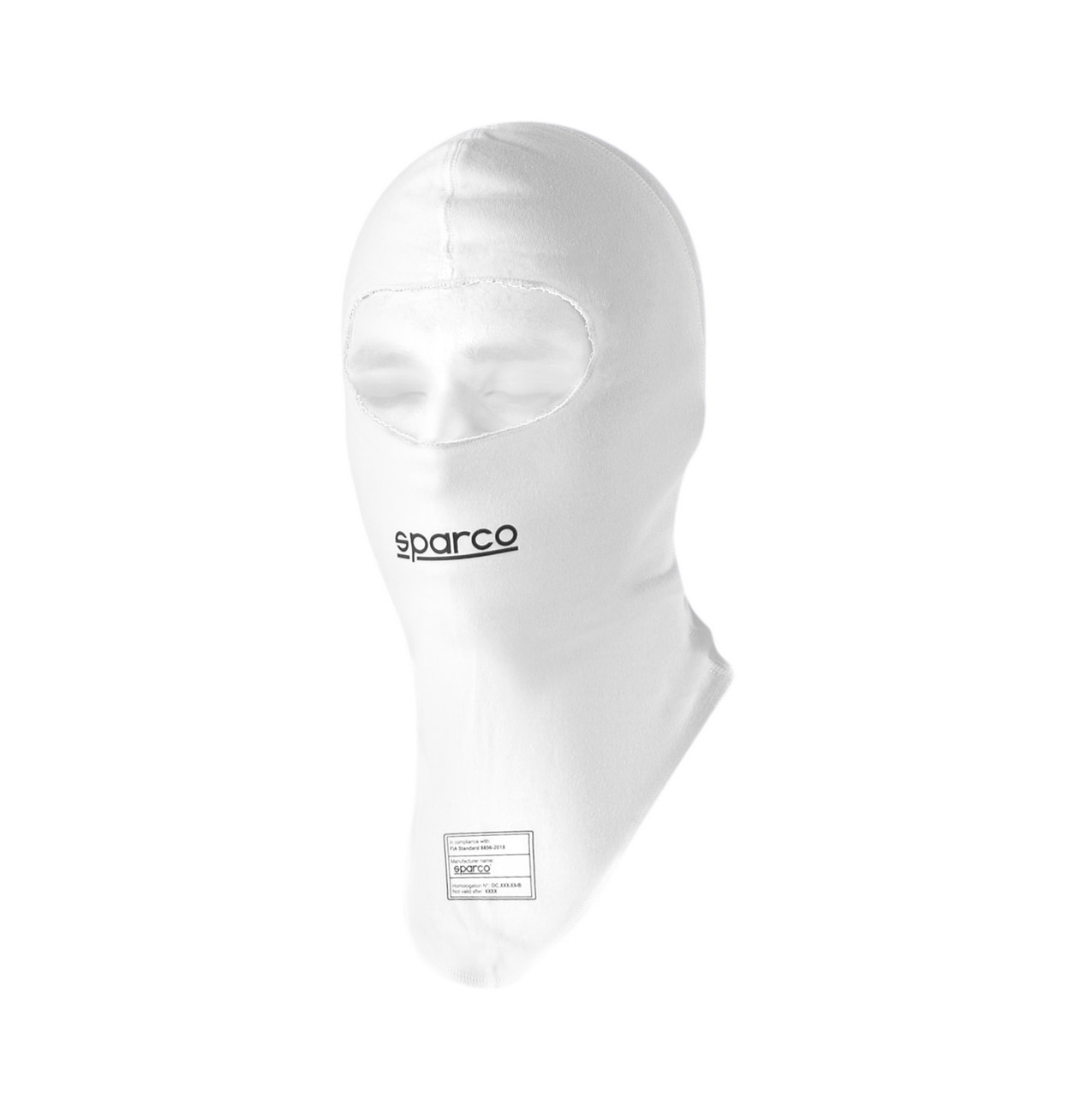 Balaclava Sparco RW-7 Delta hvid