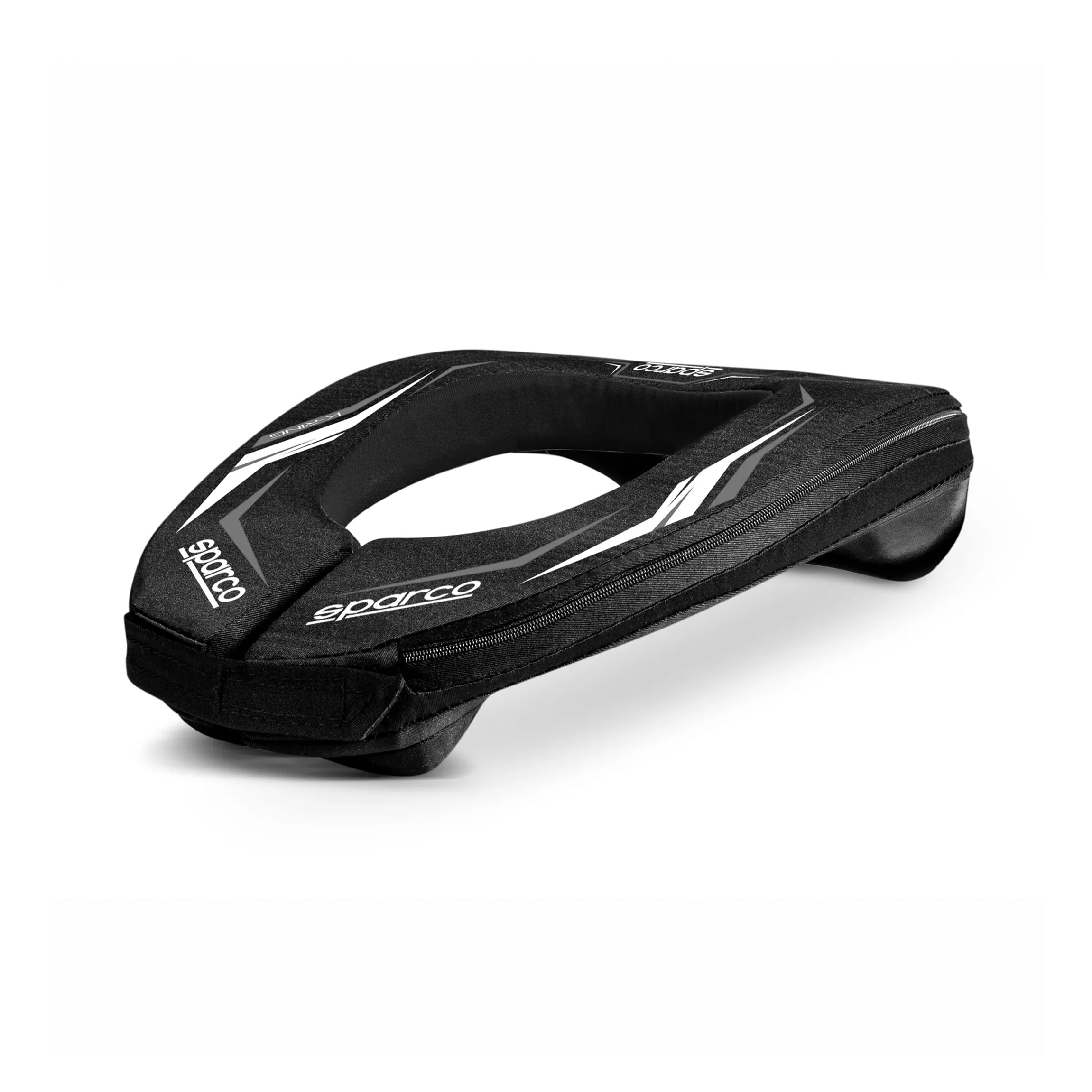 Nakkekrave Sparco Børn K-Ring Sort/Hvid