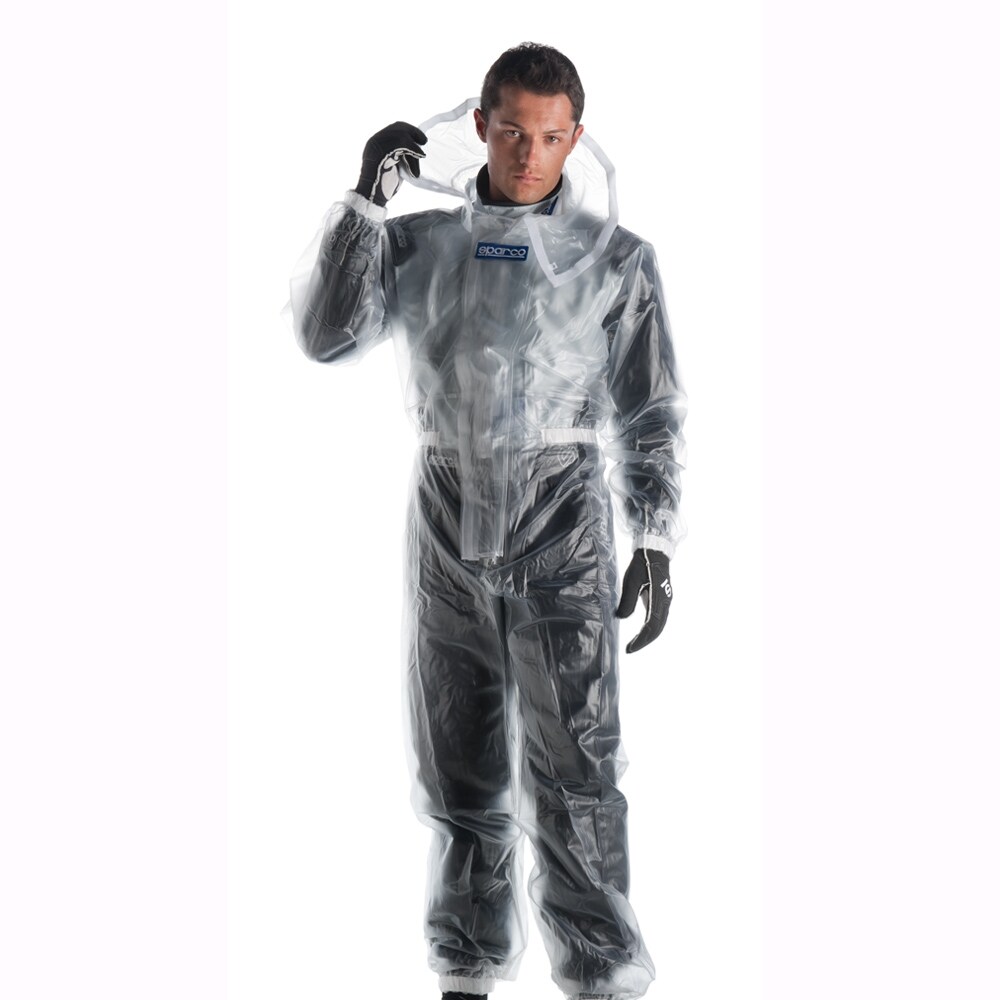 Regnoverall Sparco T-1 Transparent XXL