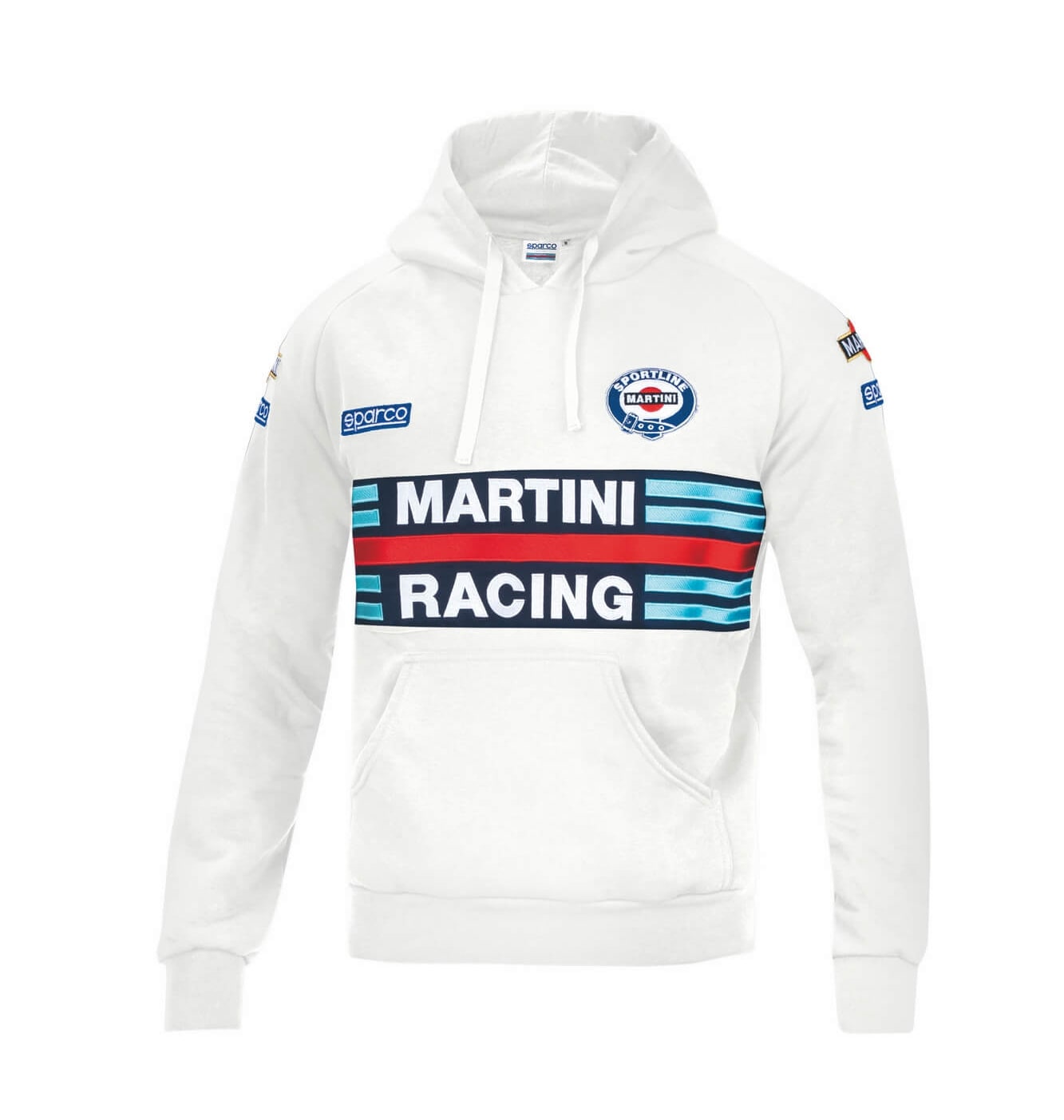 Hoodie Martini Racing Hvid