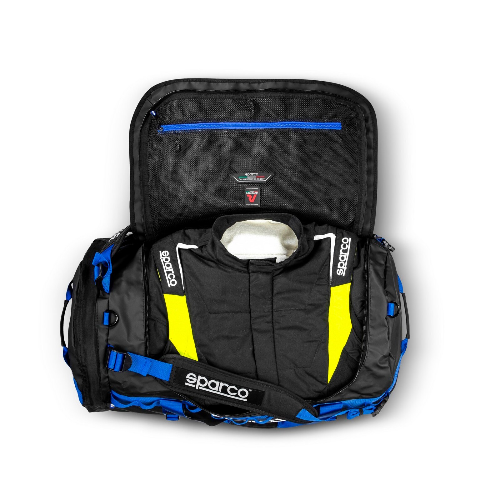 Taske Sparco Dakar Duffle Large Sort/Rød