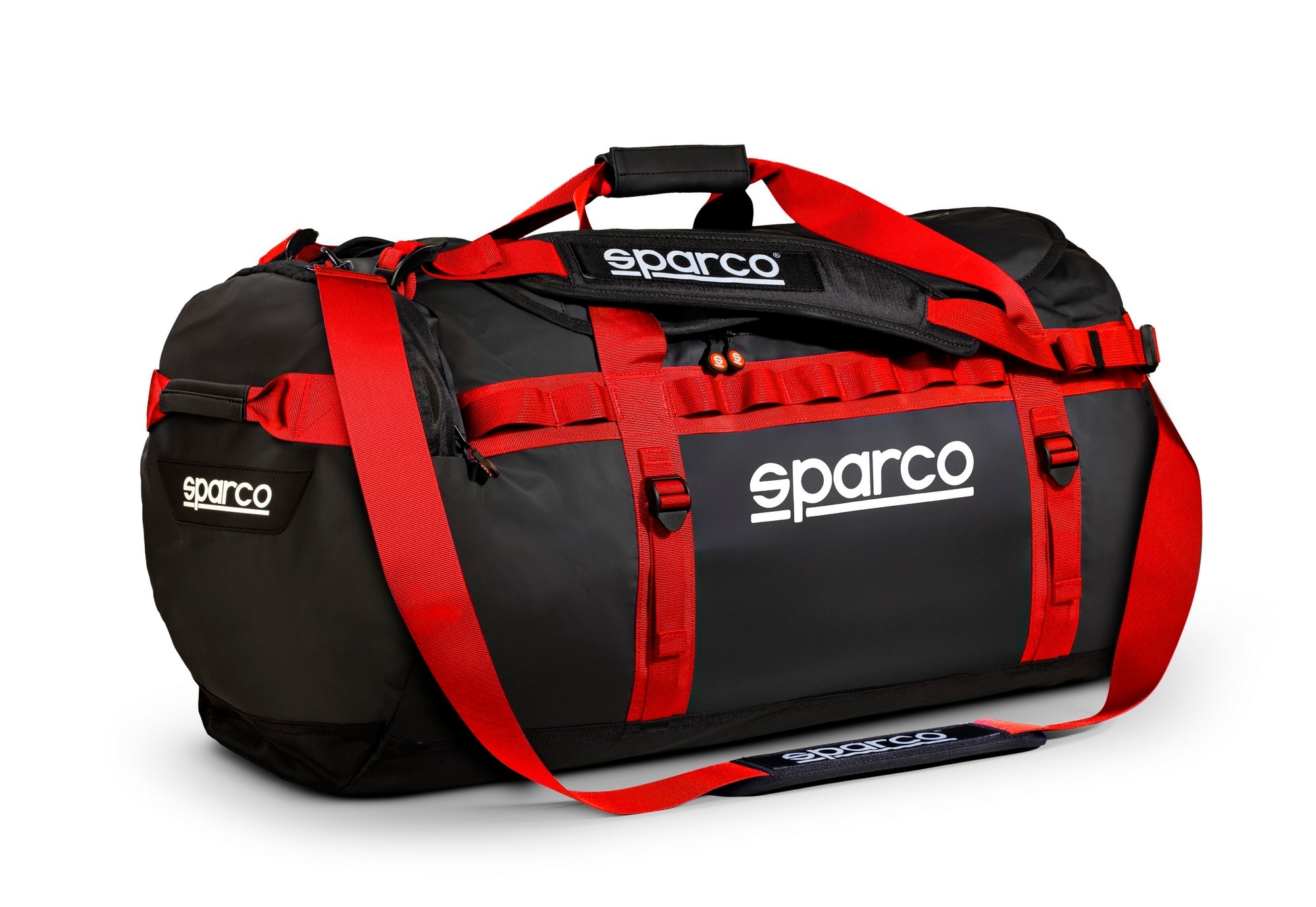 Taske Sparco Dakar Duffle Large Sort/Rød