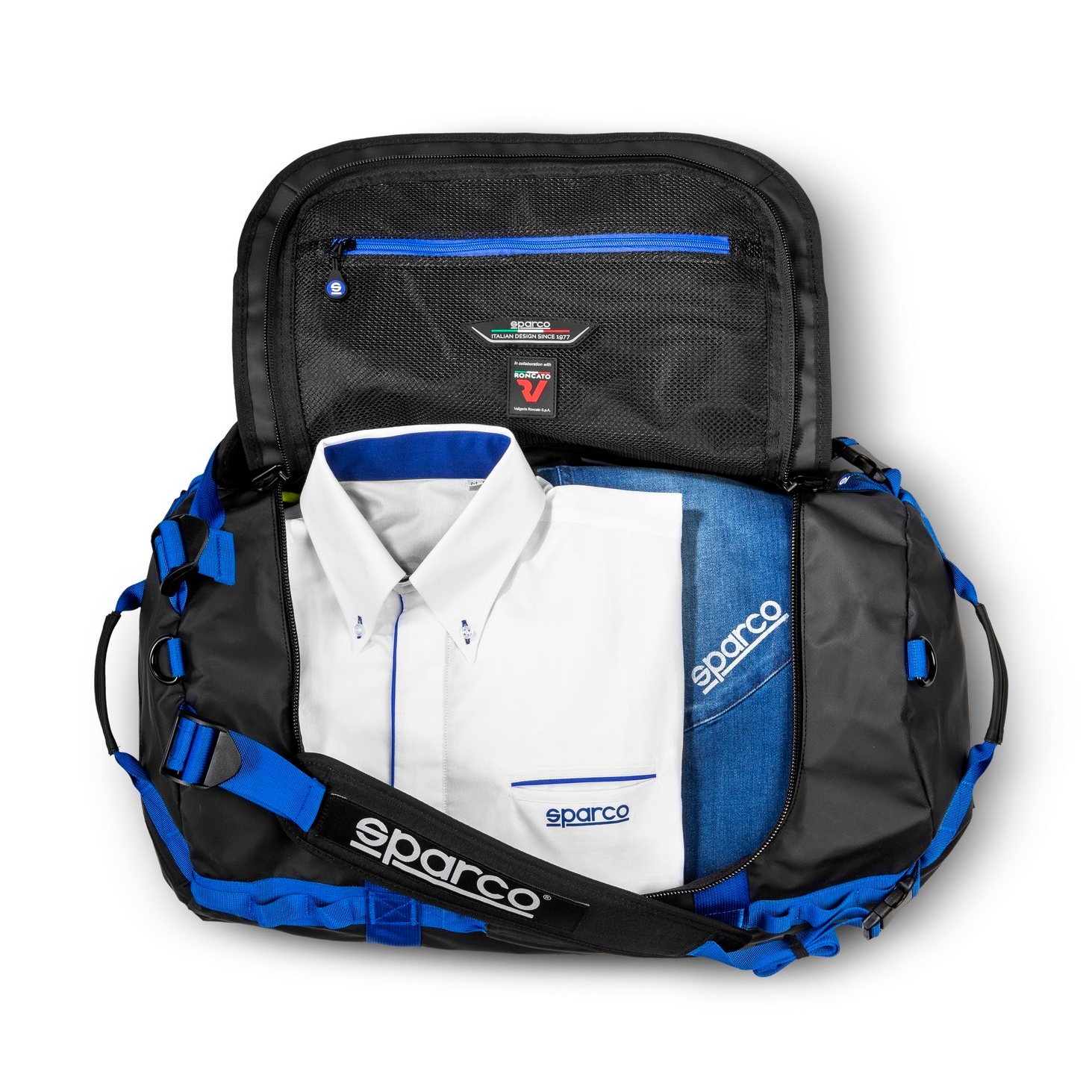 Taske Sparco Dakar Duffle Sort/Blå