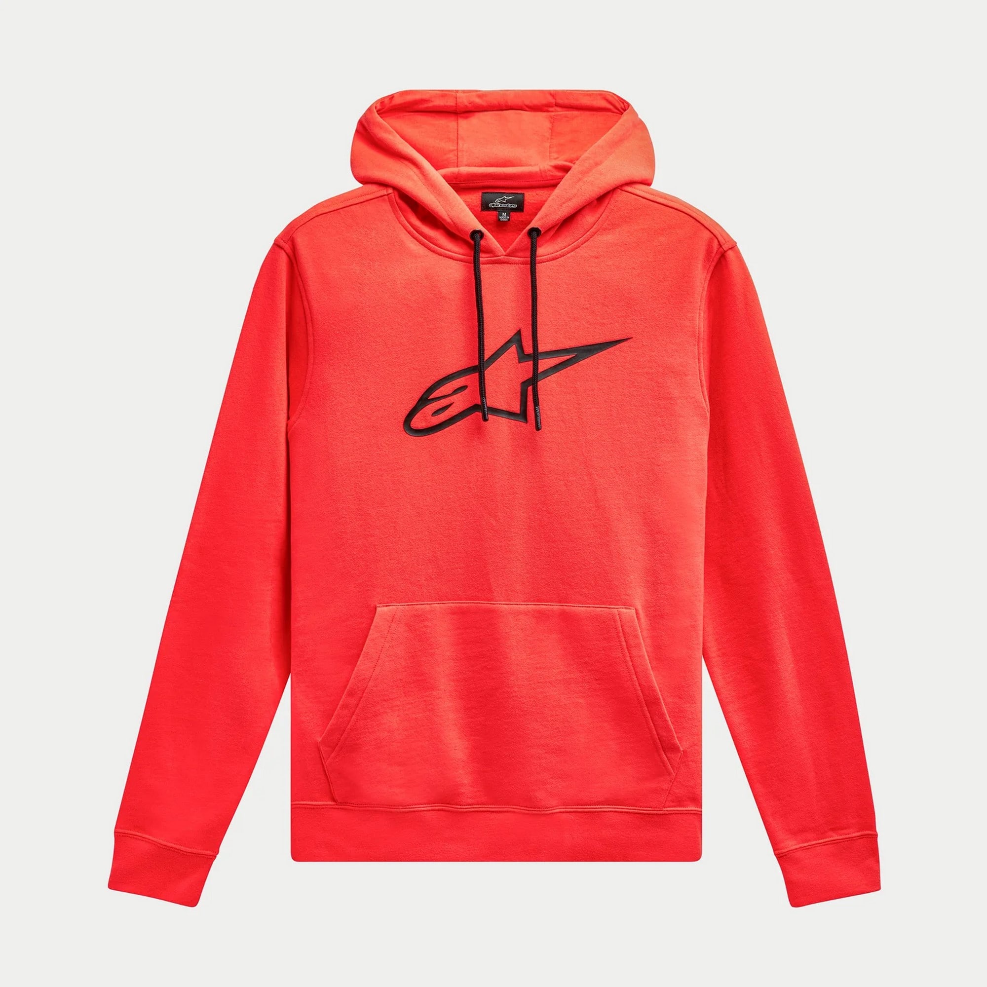 Hoodie Alpinestars Ageless V2 Rød/sort