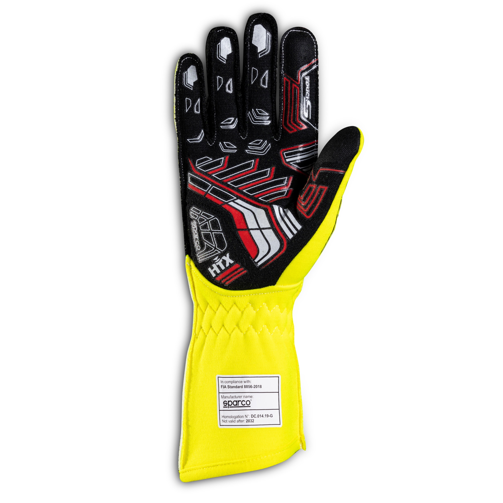 Hansker Sparco Arrow Gul