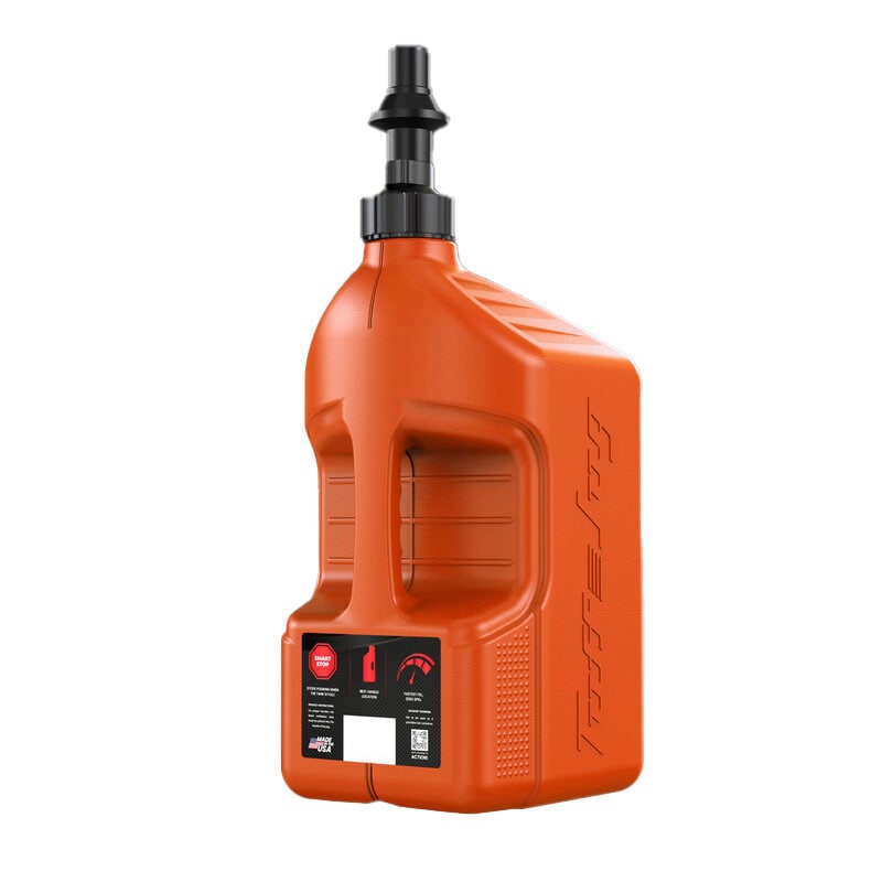 Tuff Jug Quick Fuel 20L oransje ripper cap sort (Gen 3)