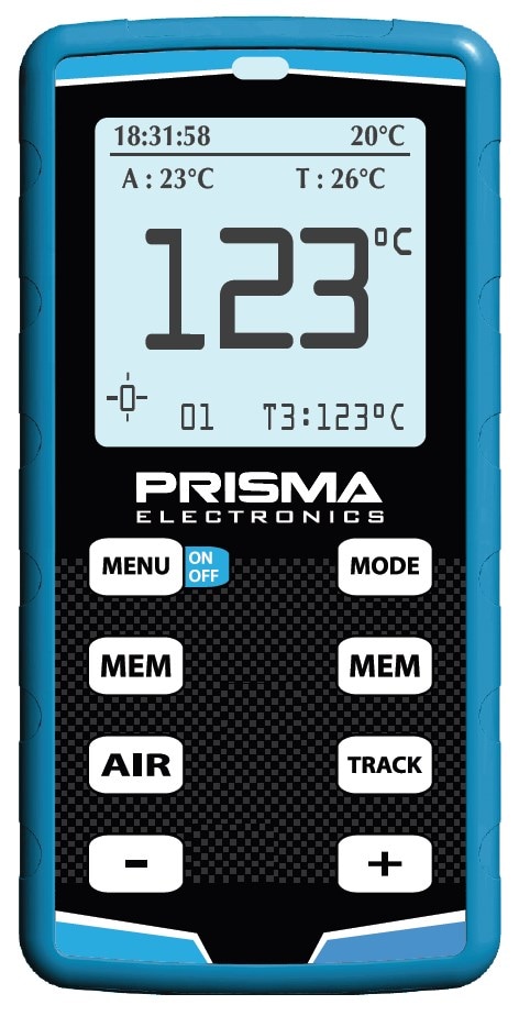 Dæktryksmåler + ir-temperatur hiprema 4