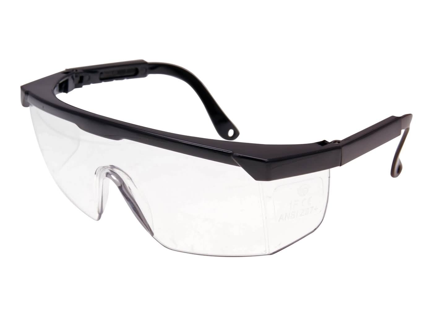 Sikkerhedsbriller med klart glas