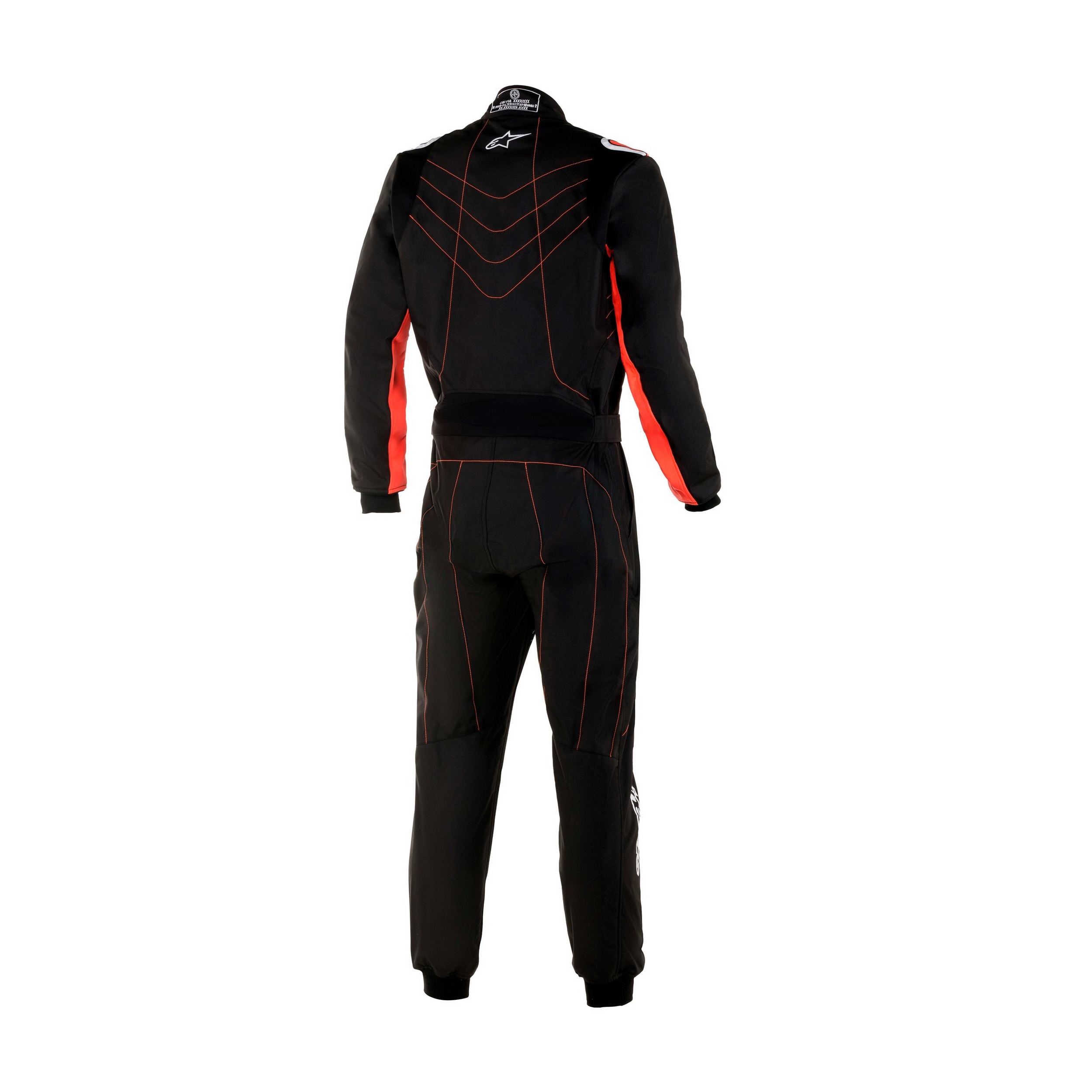 Køredragt Alpinestars KMX-9 V3 Sort/Rød Fluo