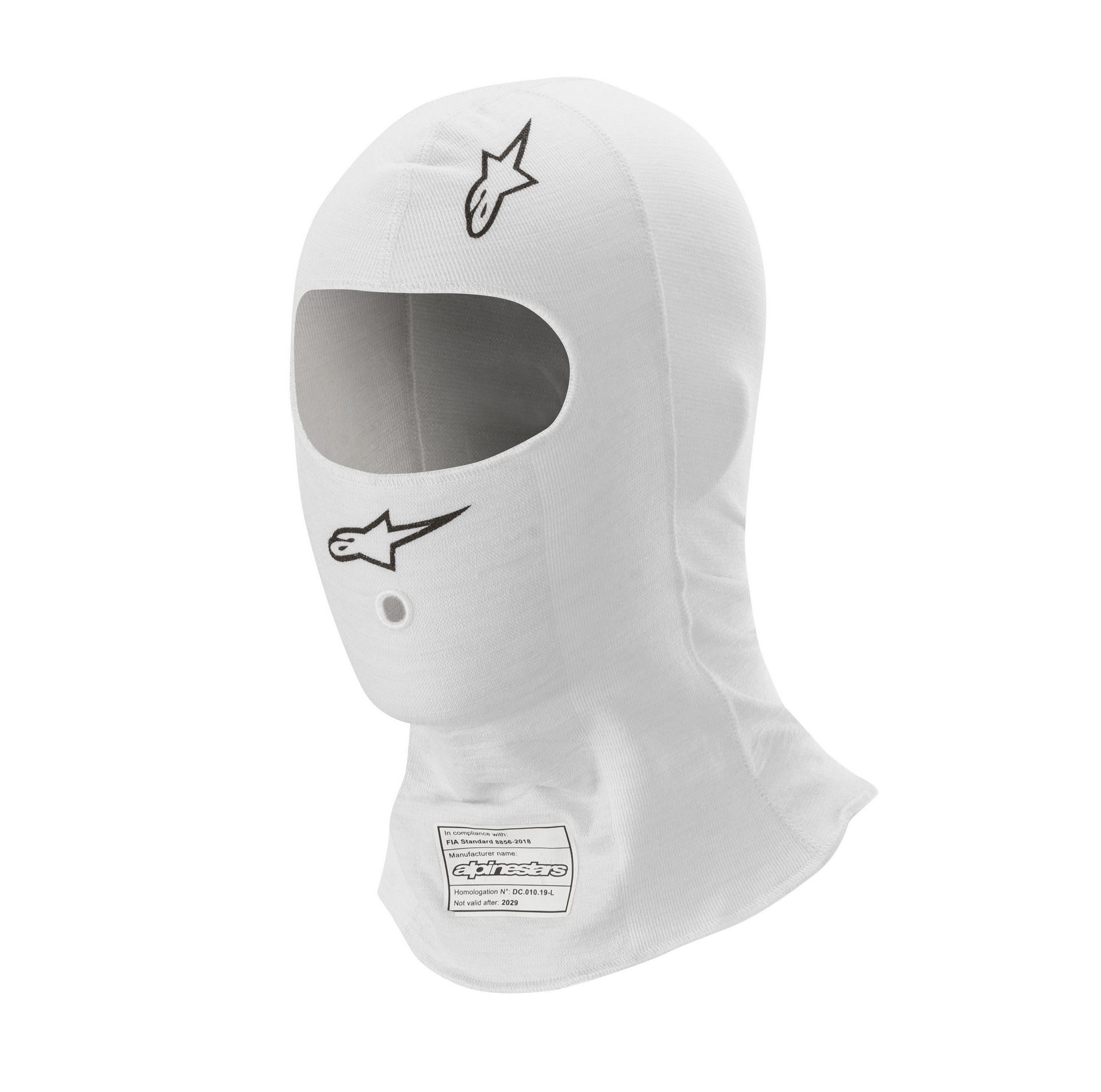 Balaclava Alpinestars V3 Hvid