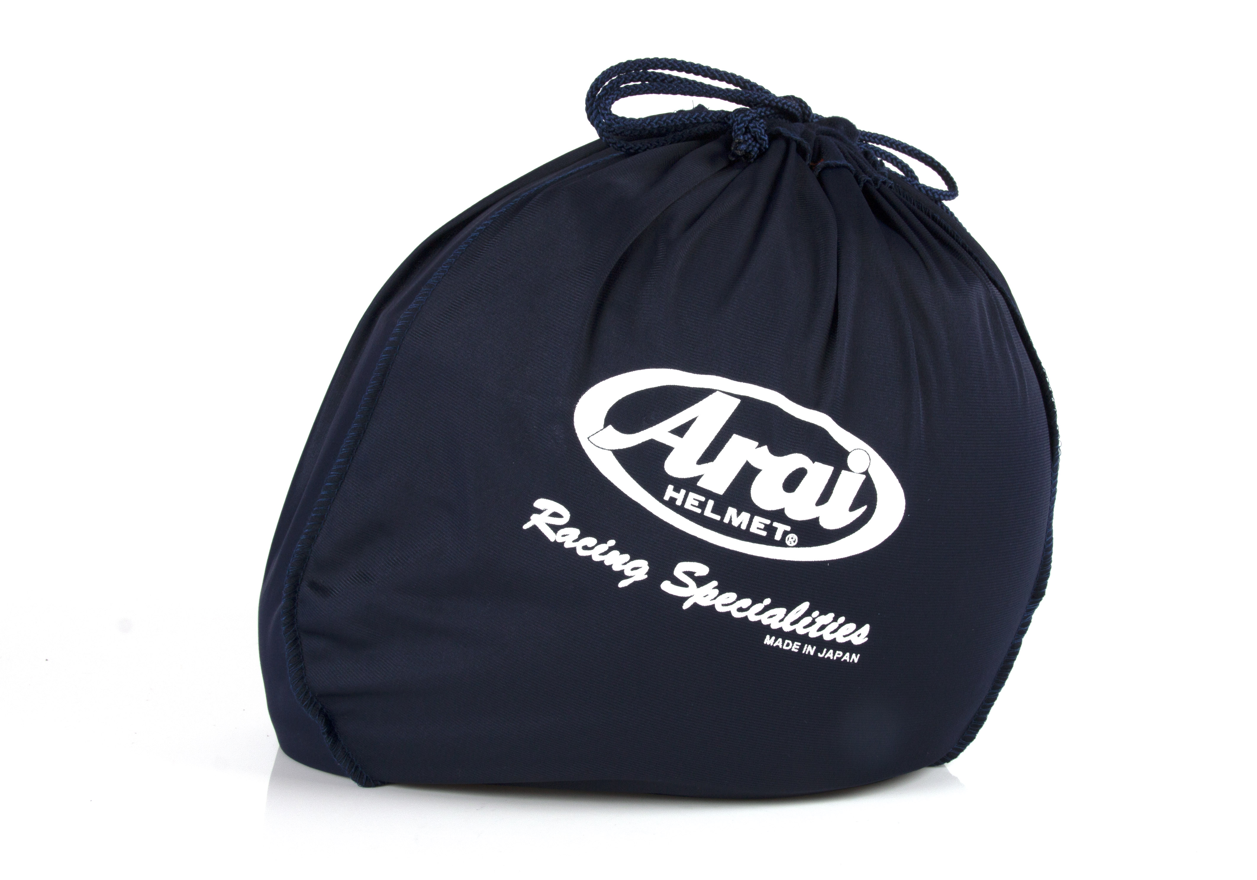 Hjelmpose med Arais logo