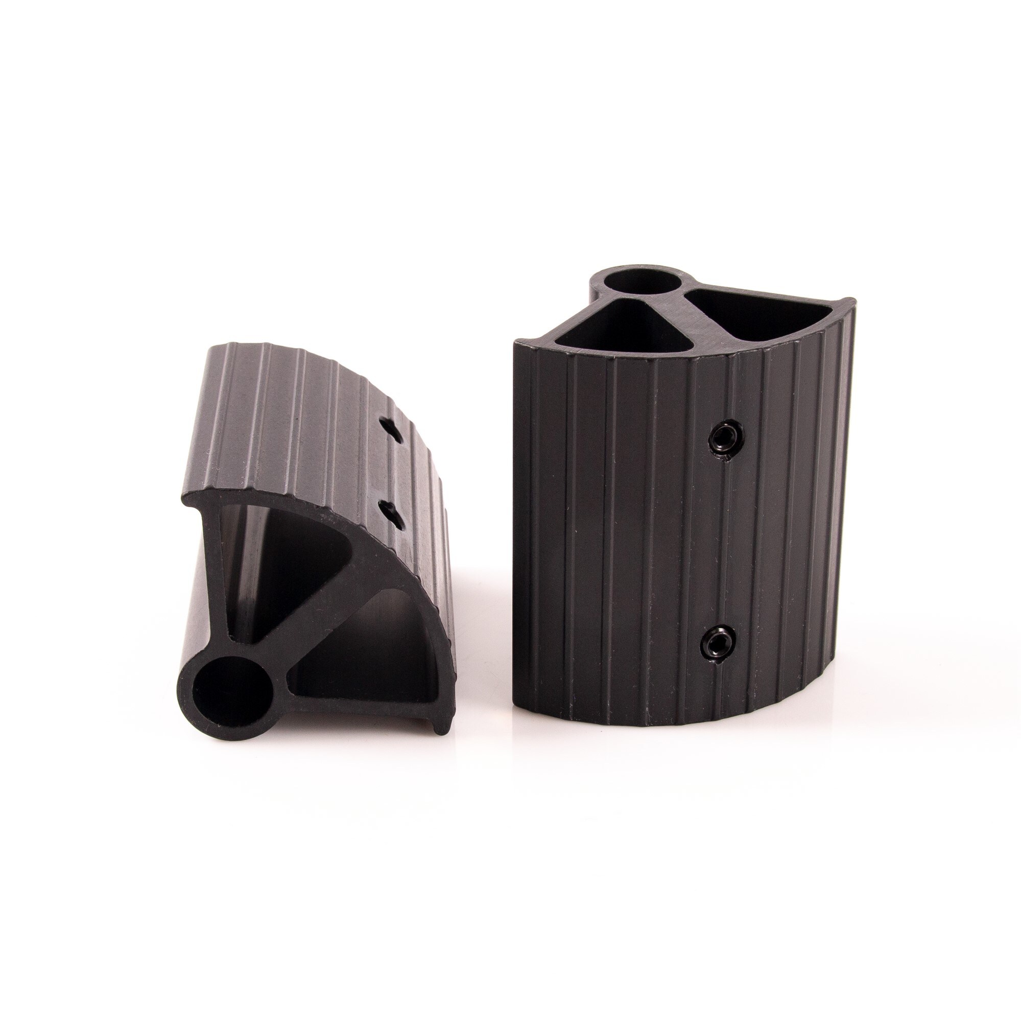 Pedalforlænger sort 74 mm