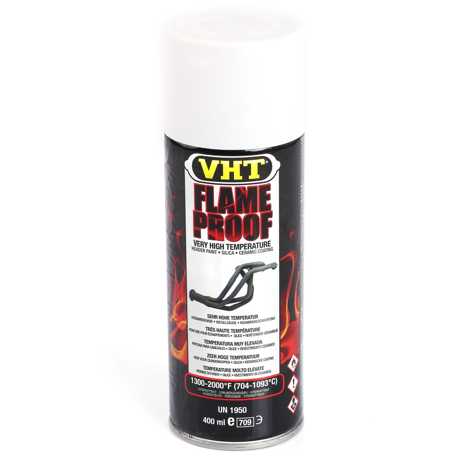 Flameproof Flat Hvid