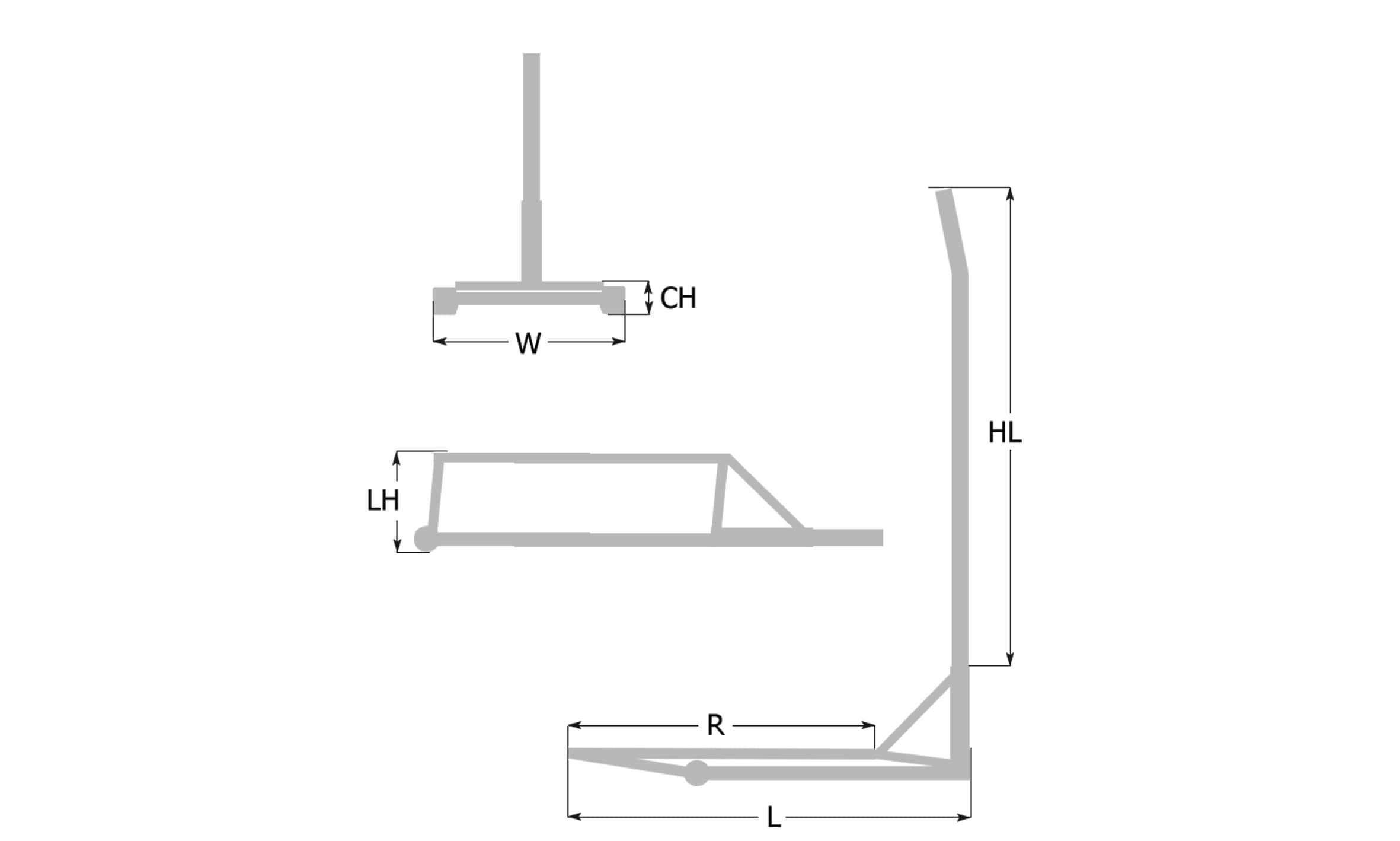 Jack Quick Lift - kort model - til Formula-biler