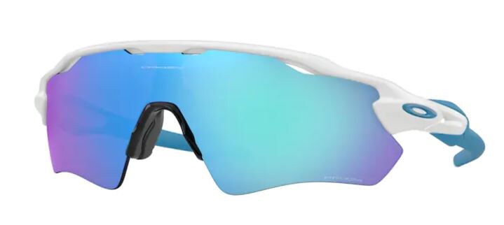Oakley Solbriller Radar Ev Path Polwht W/Prizm Sapph