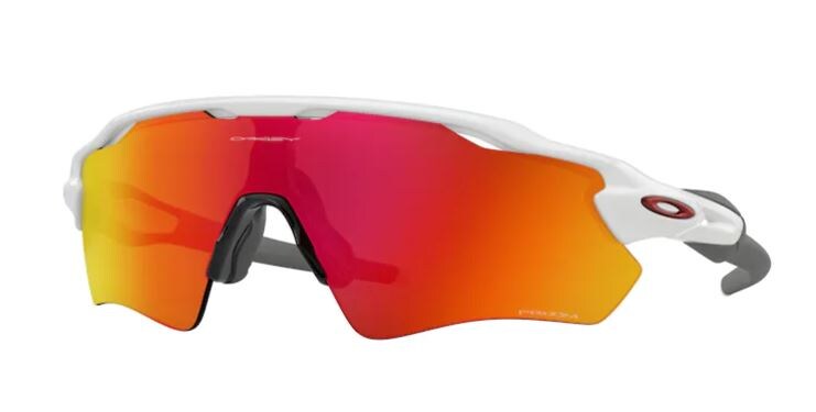 Oakley Solbriller Radar Ev Path Pol Wht W/Prizm Ruby