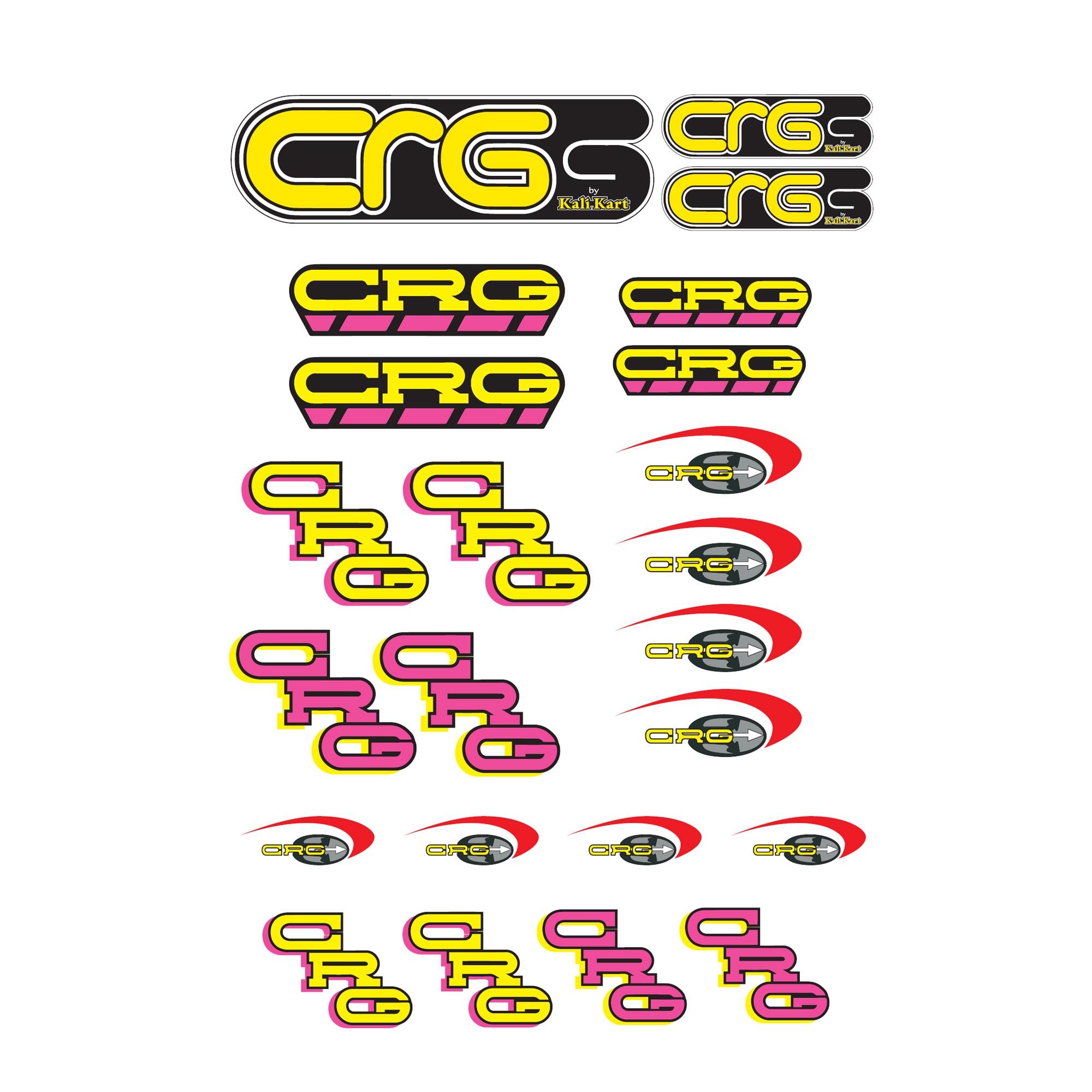 CRG Vintage Stickerkit