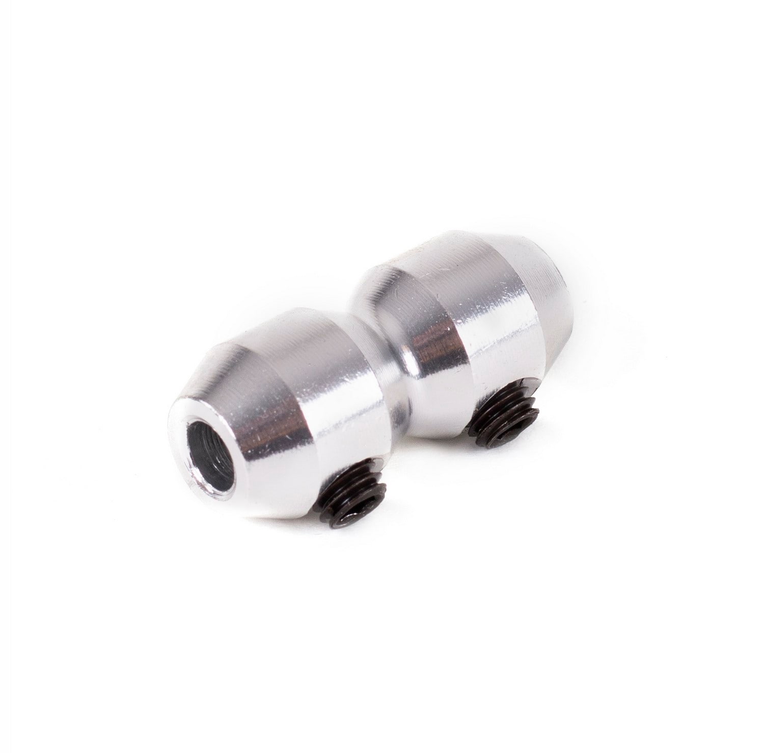 Dobbelt Kabelklemme Aluminium Solv