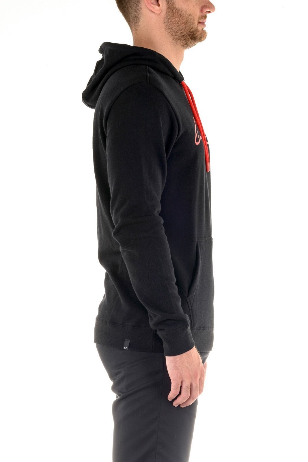 Hoodie Alpinestars Blaze Sort/Rød