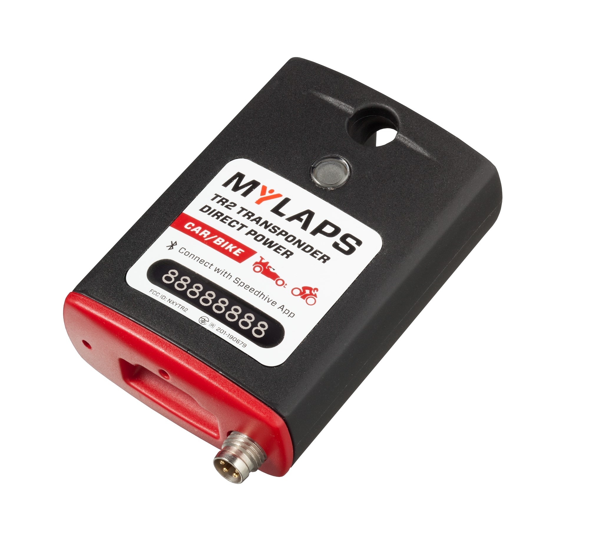 Transponder MyLaps TR2 Bil/MC Direct Power, Ubegrænset