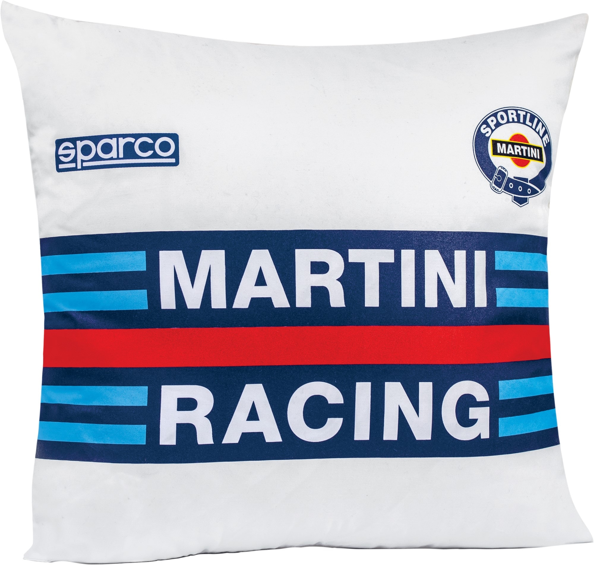 Replica Pude Martini Racing 40x40 Hvid