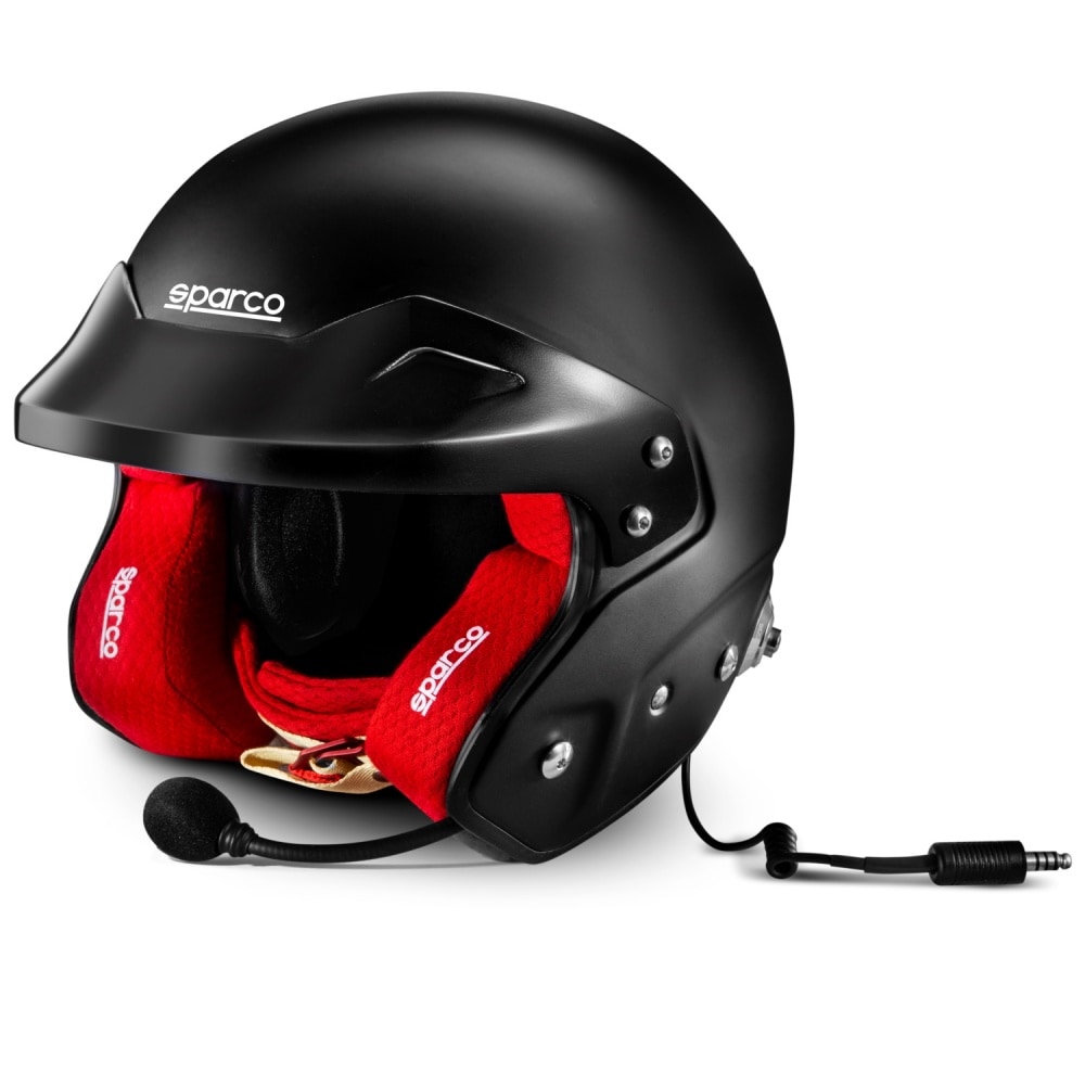 Hjelm Sparco RJ-i Hvid/Rød