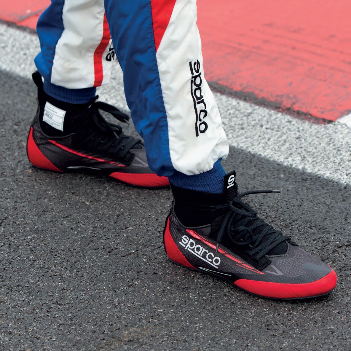 Sko Sparco Superleggera Sort/Gul